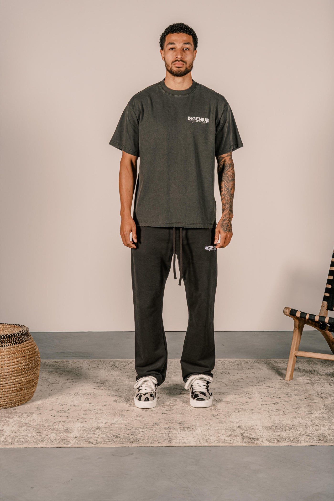 INGENIUM RELAXED SWEATPANTS - Charcoal Gray