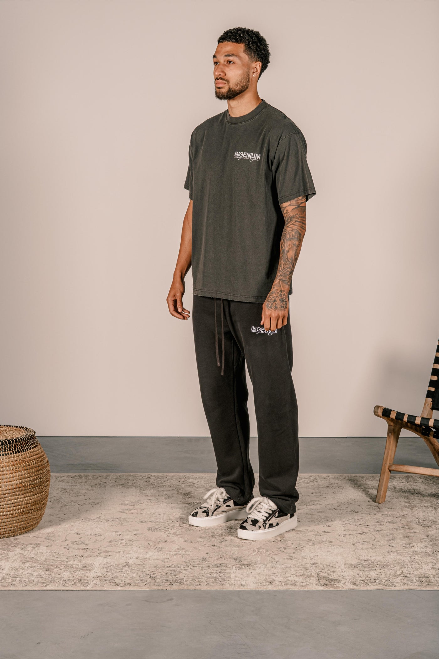 INGENIUM RELAXED SWEATPANTS - Charcoal Gray