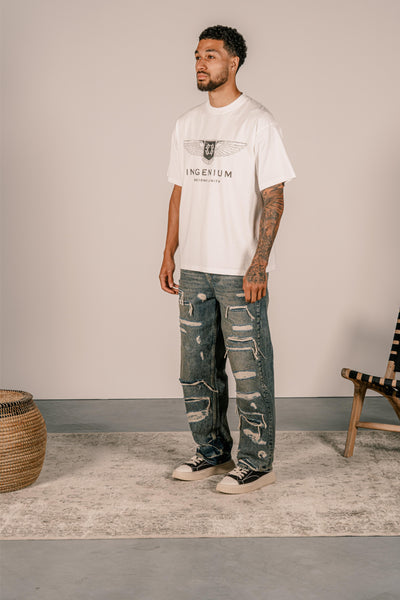 BEYOND LIMITS T-SHIRT - Offwhite
