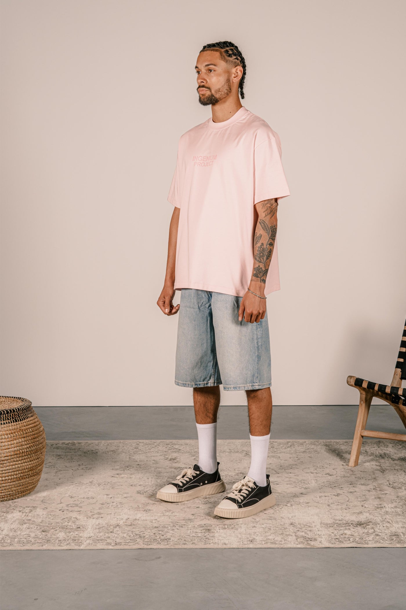 INGENIUM PROJECT T-SHIRT - Marshmallow Pink