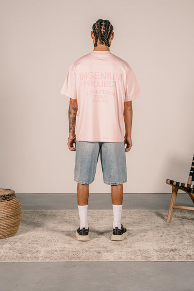 INGENIUM PROJECT T-SHIRT - Marshmallow Pink
