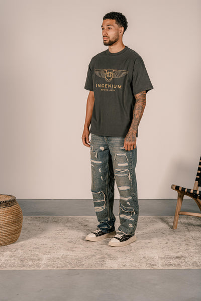 BEYOND LIMITS T-SHIRT - Vintage Black