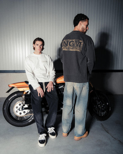 BRICK LONGSLEEVE – VINTAGE BLACK