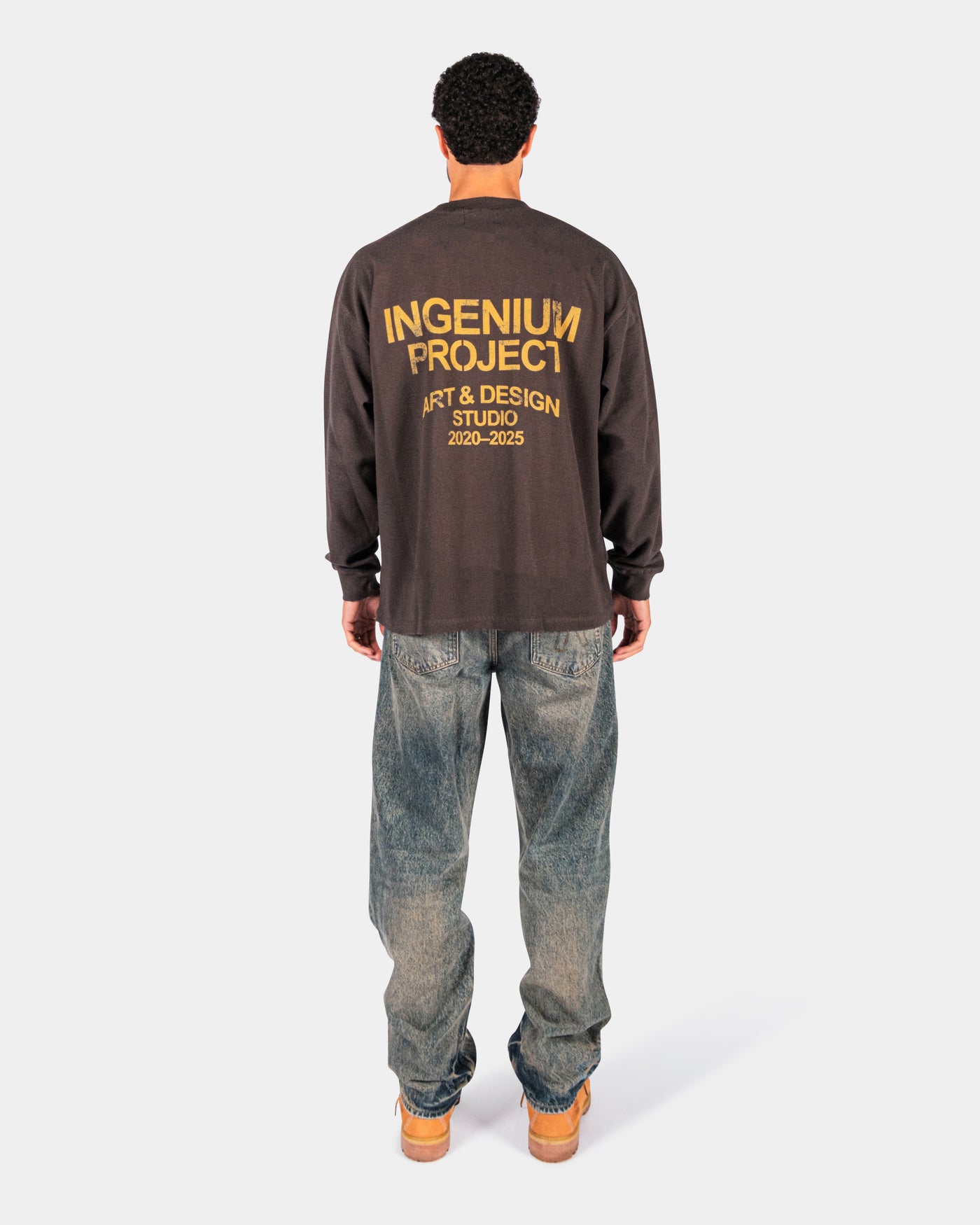 INGENIUM PROJECT WAFFLE LONGSLEEVE – VINTAGE GREY