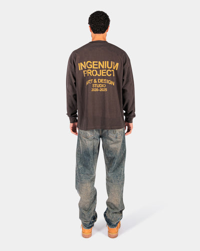 INGENIUM PROJECT WAFFLE LONGSLEEVE – VINTAGE GREY