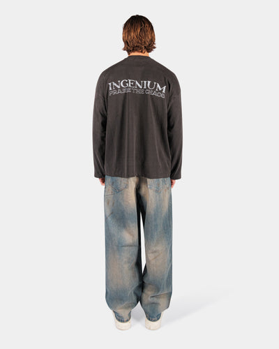 PRAISE LONGSLEEVE – VINTAGE BLACK