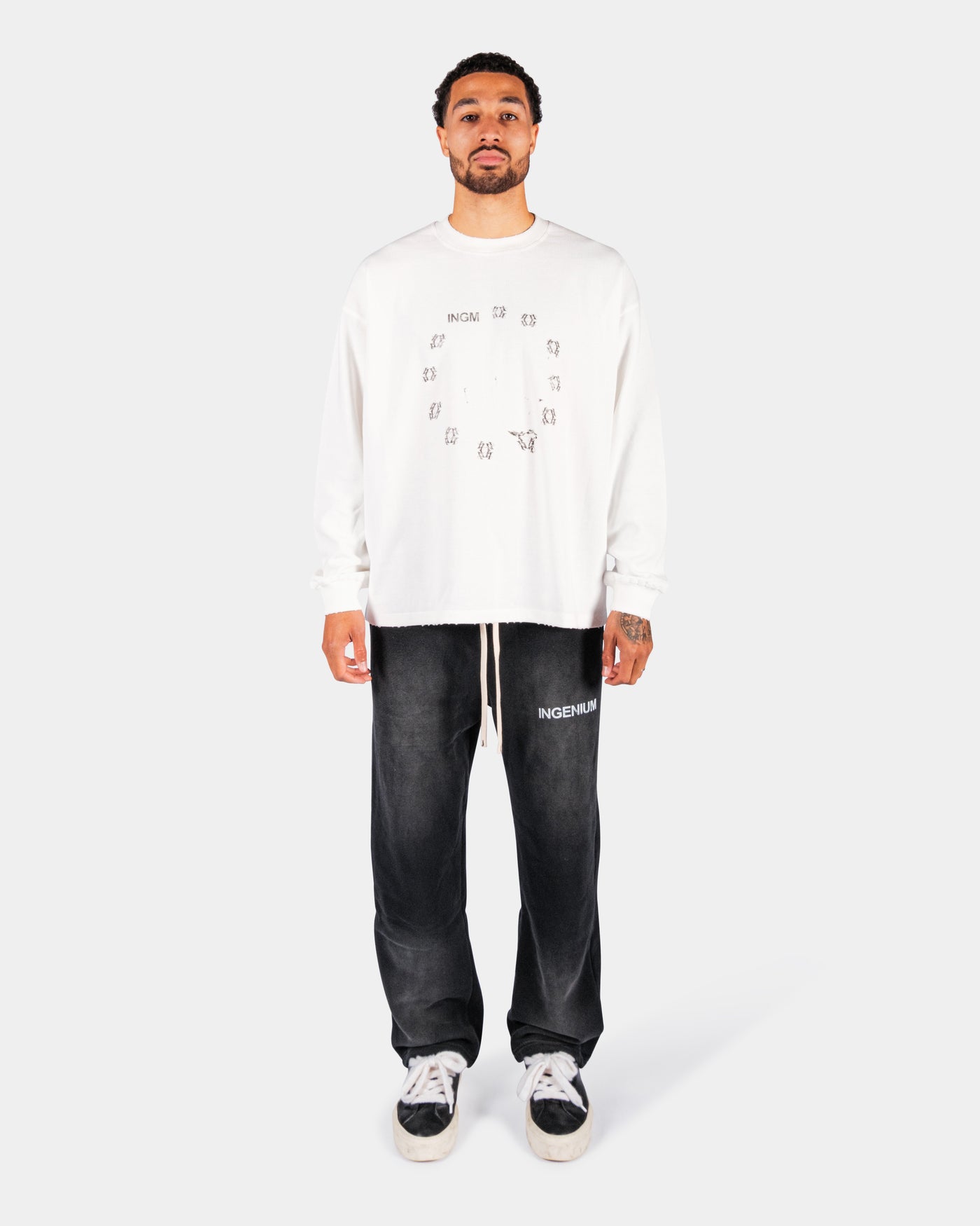 ESSENTIAL SWEATPANTS – FADED BLACK