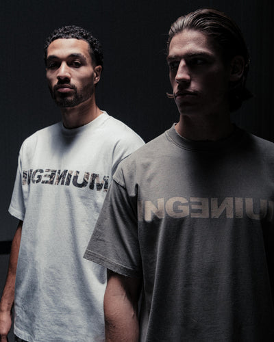 REVERSE T-SHIRT – TAUPE GREY