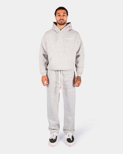 SIGNATURE HOODIE – GREY MELANGE
