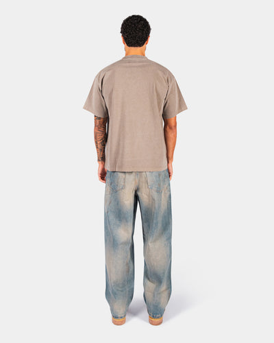 PETROL T-SHIRT – TAUPE GREY