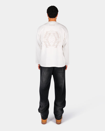 FLAME LONGSLEEVE – OFFWHITE