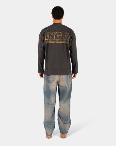 BRICK LONGSLEEVE – VINTAGE BLACK