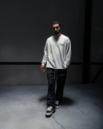 ESSENTIAL SWEATPANTS – FADED BLACK