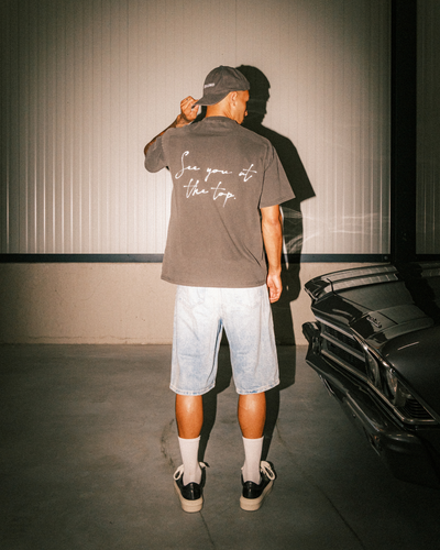 THE TOP T-SHIRT - Vintage Black