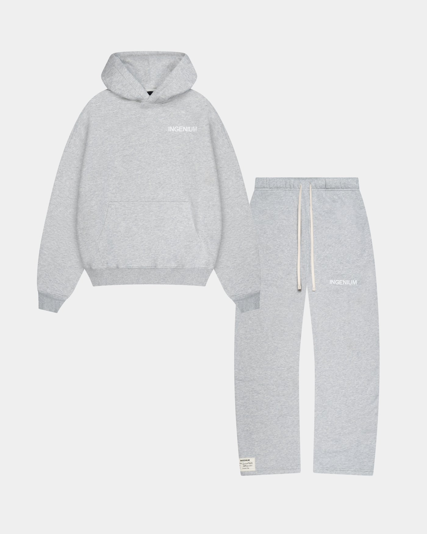 SIGNATURE TRACKSUIT – GREY MELANGE
