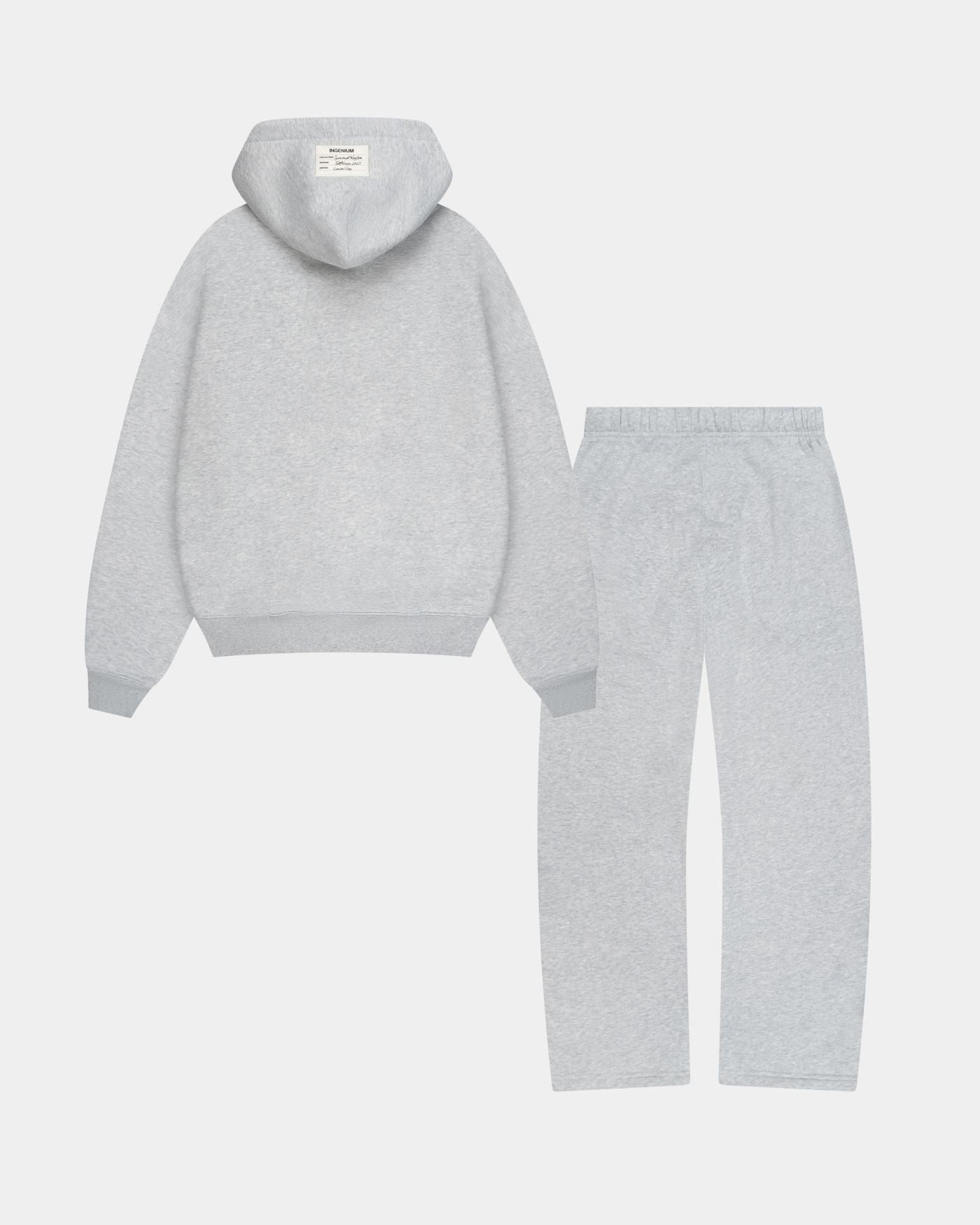SIGNATURE TRACKSUIT – GREY MELANGE