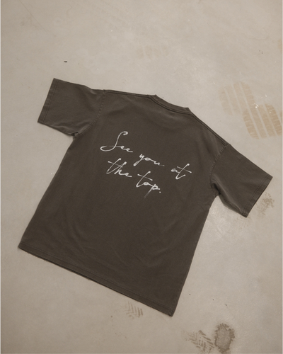 THE TOP T-SHIRT - Vintage Black