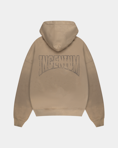 ARCH ZIP HOODIE – CAMEL