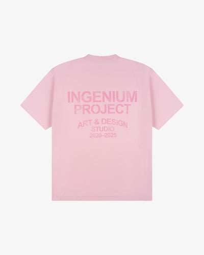 INGENIUM PROJECT T-SHIRT - Marshmallow Pink