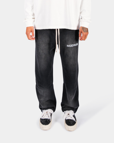 ESSENTIAL SWEATPANTS – FADED BLACK