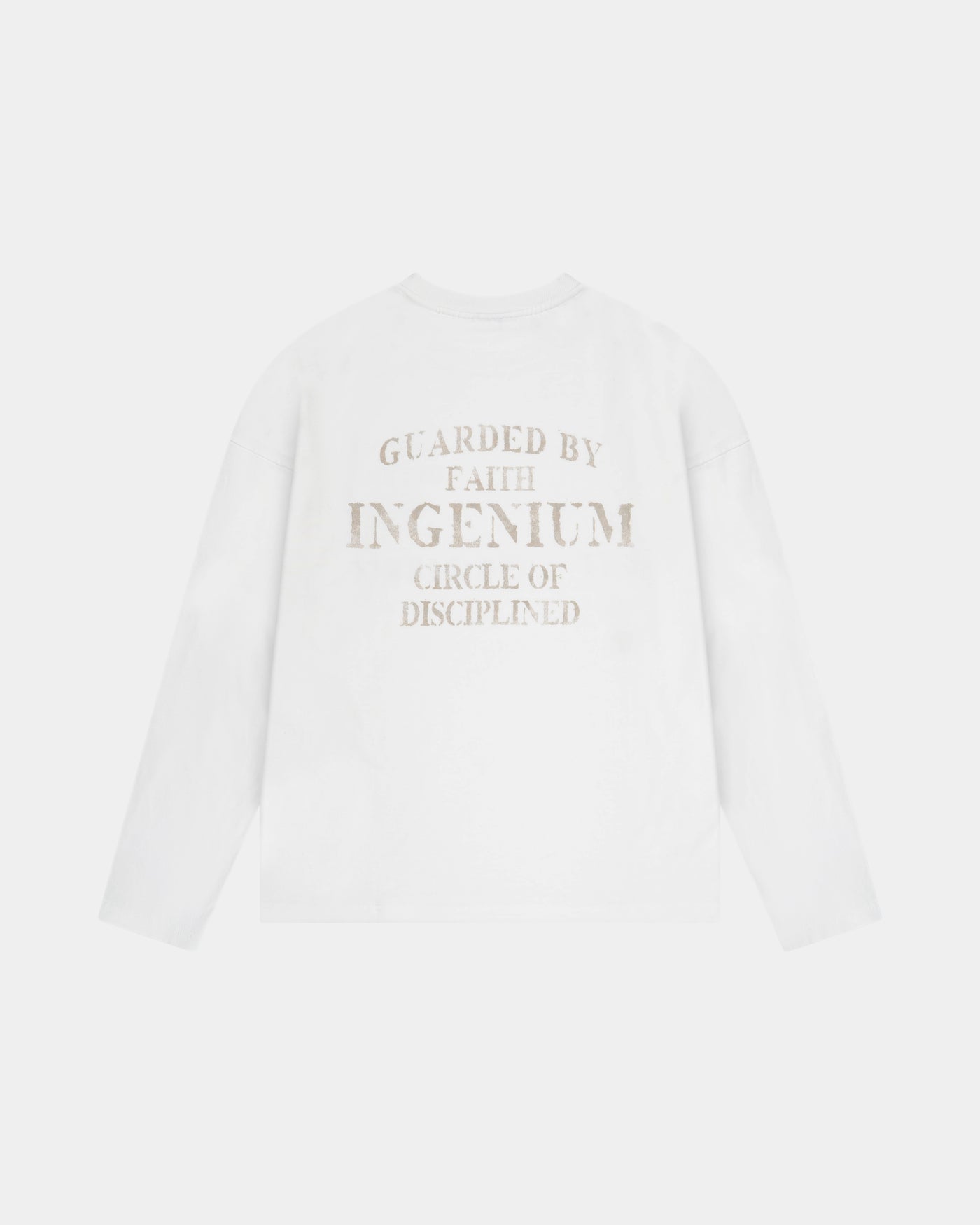 DISCIPLINED LONGSLEEVE – OFFWHITE