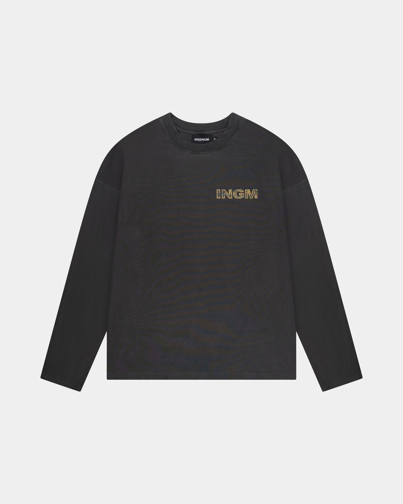 BRICK LONGSLEEVE – VINTAGE BLACK