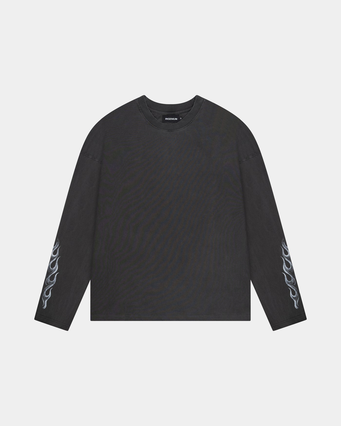 FLAME LONGSLEEVE – VINTAGE BLACK
