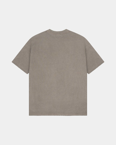 REVERSE T-SHIRT – TAUPE GREY
