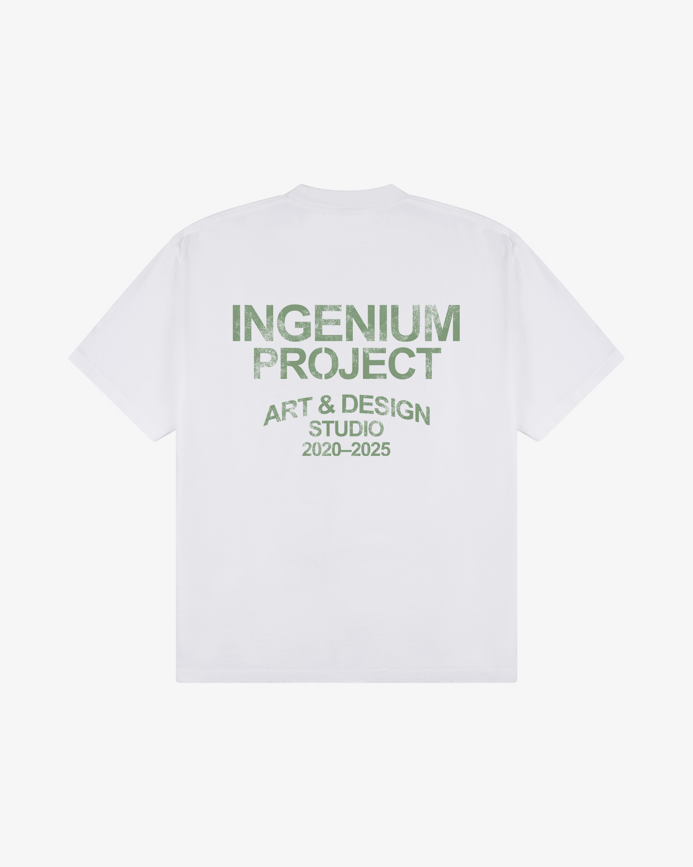 INGENIUM PROJECT T-SHIRT - Offwhite/Matcha
